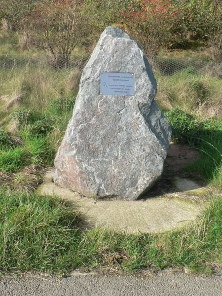 File:Silverstone- A43 bypass completion stone - Geograph - 598831.jpg