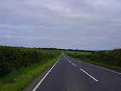 Road leading to East Fortune - Geograph - 836256.jpg