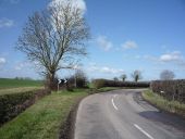 Sharp bend in Shillington Road - Geograph - 4879407.jpg