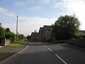 The A4095 through Clanfield - Geograph - 1567086.jpg