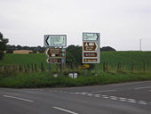 The Elie road junction - Geograph - 931195.jpg