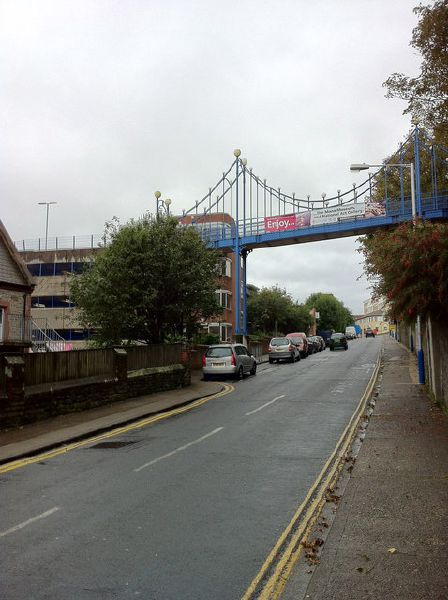 File:Pedestrian bridge (C) Andrew Abbott - Geograph - 3142734.jpg