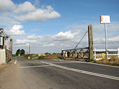 View north along Mildenhall Road (A1101) - Geograph - 1519337.jpg