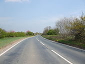 A645 towards Snaith - Geograph - 1265994.jpg