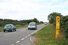 Emergency phone on the A96 east of Nairn - Geograph - 211160.jpg