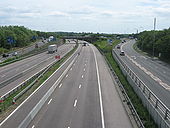 M20 Motorway near Junction 10 - Geograph - 1344583.jpg