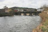 River Usk and bridge, Brecon - Geograph - 1840498.jpg