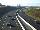 The M8 looking south at junction 9 (Cashel), Co. Tipperary. - Coppermine - 21137.jpg