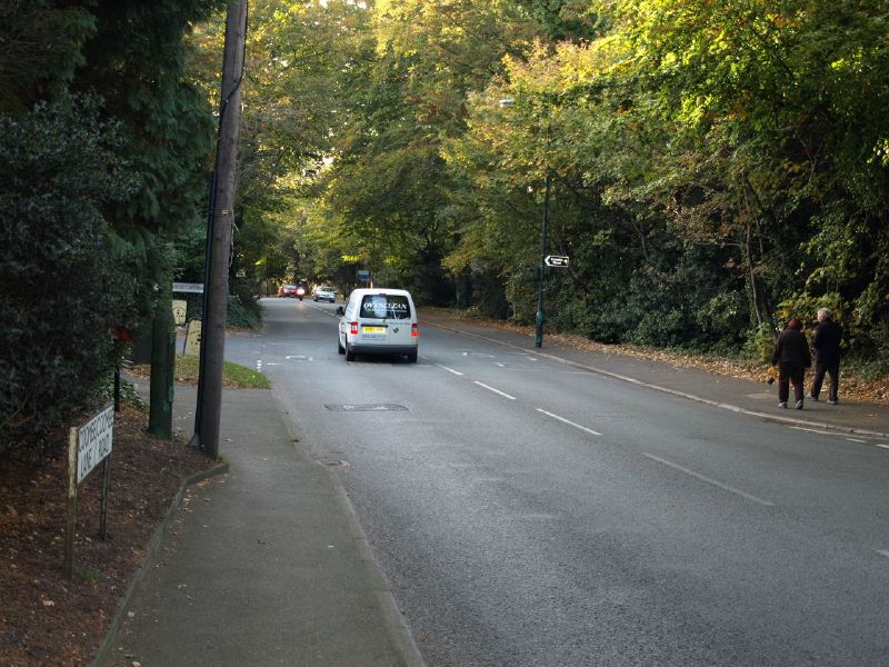 File:Coombe Lane becomes Coombe Road A212.JPG