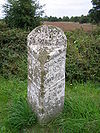 Milestone, Downham Grove, Wymondham - Geograph - 952796.jpg