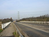 Pleasley Road crossing the MI south of Whiston - Geograph - 111201.jpg