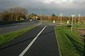 Junction of Wyre Road and Station Road, Pershore - Geograph - 1062528.jpg