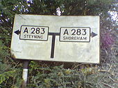 Pre-Worboys sign in Steyning, Sussex - Coppermine - 9450.jpg