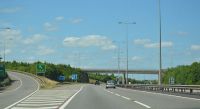 The A1 becomes the A1(M) - Geograph - 4668500.jpg