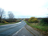 The A635, Junction 37 with the A1(M) - Geograph - 282379.jpg