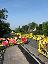 Roadworks, Lewes Road - Geograph - 1434783.jpg