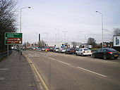 The Stafford Road - Cannock Road junction - Geograph - 1734029.jpg