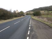 View along the Alkham Valley Road near Lower Standen - Geograph - 1164566.jpg