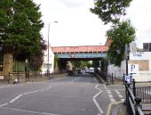 Bethnal Green, railway bridge (C) Mike Faherty - Geograph - 3101130.jpg