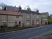 Bolsover - houses on A632 hill - Geograph - 1113369.jpg