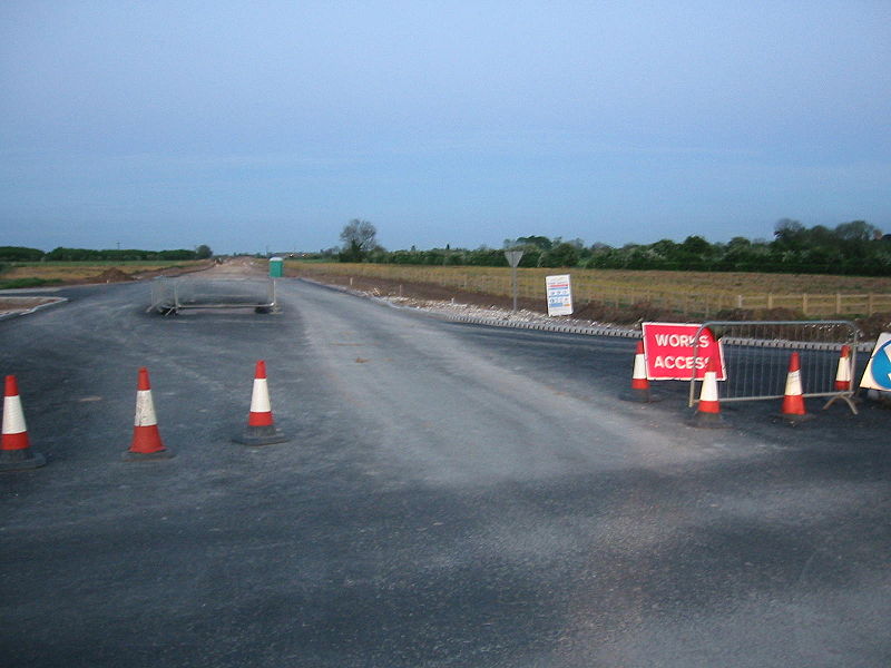 File:Burgh Le Marsh A158 Bypass - Orby Road 2 - Coppermine - 12153.JPG