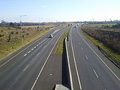 M2 Motorway, near Ashbourne, Co Meath - Geograph - 1737920.jpg
