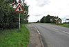 Exiting Melton Constable on Briston Road (B1354) - Geograph - 953262.jpg