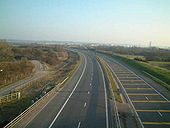 M49 southbound from M4 - Coppermine - 1127.JPG