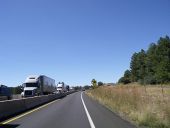 20170923-1955 - Warning Sign - Steep incline I-40 heading West from Williams, Arizona 35.2208257N 112.3003816W.jpg