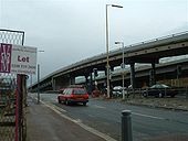 A13 old Beckton Flyover, shown side by side with the new construction (in background) - Coppermine - 2991.jpg
