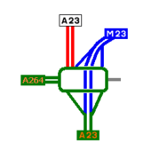 Pease Pottage Interchange.PNG