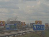 A rather impressive collection of signs at M40 J13 - Coppermine - 17533.jpg