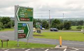 Templepatrick roundabout (1) - Geograph - 3008833.jpg