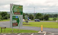 Templepatrick roundabout (1) - Geograph - 3008833.jpg