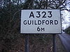 Old sign in Normandy, Surrey - Coppermine - 21413.JPG