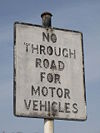 Old road sign on the minor road to Frankham - Geograph - 1219831.jpg