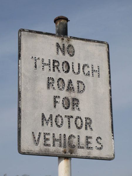 File:Old road sign on the minor road to Frankham - Geograph - 1219831.jpg