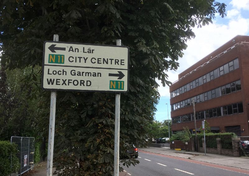 File:Eglinton Road N11 sign.jpg