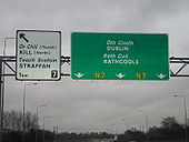 N7 northbound signage improvements - Coppermine - 21043.JPG