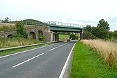 Bridge over the A65, Settle - Geograph - 1450811.jpg