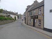 High Street, Hugh Town, on a Sunday morning - Geograph - 2372747.jpg