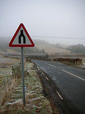Wrong sign 1- End of dual carriageway! (Close up) - Coppermine - 4696.JPG