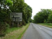 B9113 approaching junction with the A933 - Geograph - 6877955.jpg
