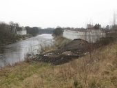M74 Bridge Site over the River Clyde - Geograph - 1697906.jpg