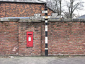 Signpost, Brereton Heath - Geograph - 1700089.jpg