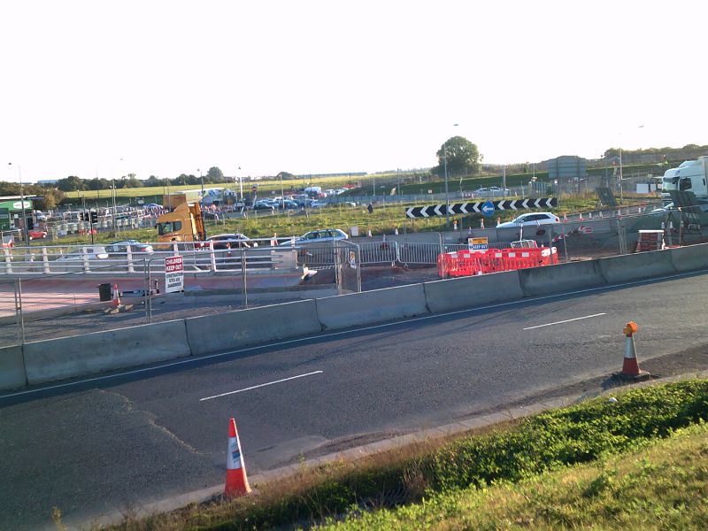 File:Tollbar End improvement works (roundabout).jpg