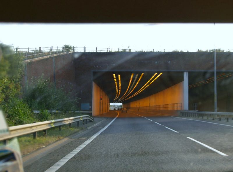 File:A299 tunnel under golf course.JPG
