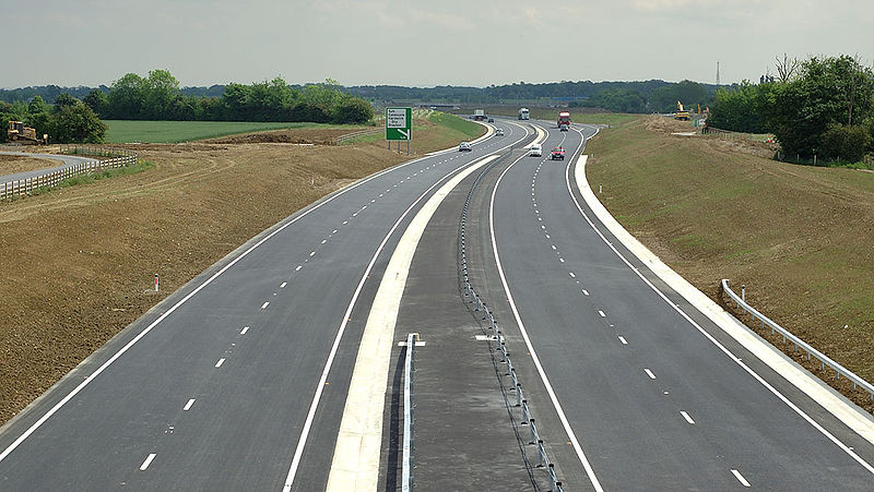 File:A428 Caxton-Hardwick newly opened - Coppermine - 12077.jpg