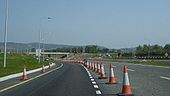 End of the M1 heading north - Coppermine - 11418.jpg
