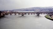 Tweed road bridges from the railway bridge - Geograph - 4563827.jpg